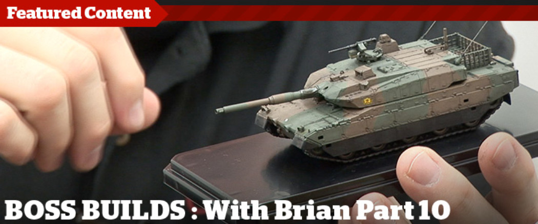 Boss Builds – Episode 10 – Weathering the Fujimi 1/72 Type 10 MBT