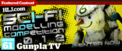 Gunpla TV – Episode 61 – Sci-Fi Modelling Competition 2012 Announcement! Fine Molds’ Falcon is Back