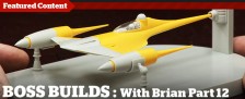 Boss Builds – Episode 12 – Fine Molds Naboo Fighter
