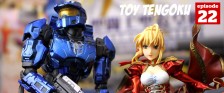 Toy Tengoku 22 – Gift Saber Extra – Square Enix Play Arts Kai Halo 3 Spartan Mark V Blue