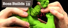 Boss Builds – Episode 18 – 1/9 Avengers: Hulk – Gluing Vinyl