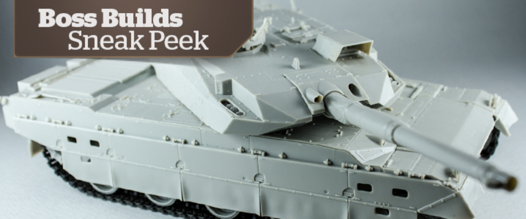 Boss Builds – Tamiya Type 10 Main Battle Tank Sneak Peek
