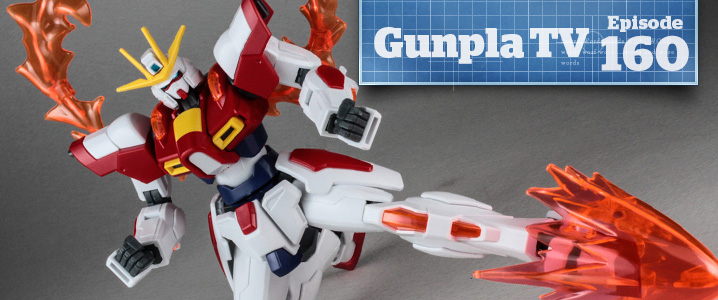 Bandai Hobby HGBF Build Burning Gundam 'Gundam Build Fighters Try' Action F 