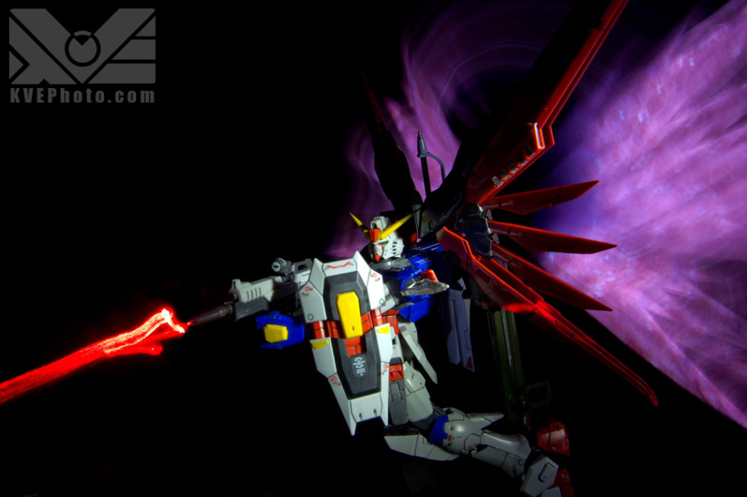 Gundam Photography Real Laser Effects Part 3: Beam Gun