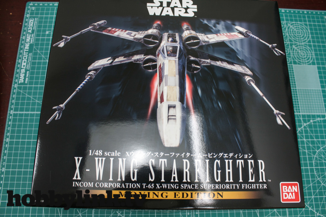 HobbyLink Unboxing – 1/48 Star Wars X-Wing Starfighter Moving Edition