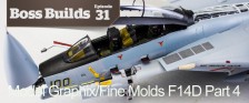 Boss Builds – Episode 31 – Model Graphix/Fine Molds F14D Collaboration Part 4!
