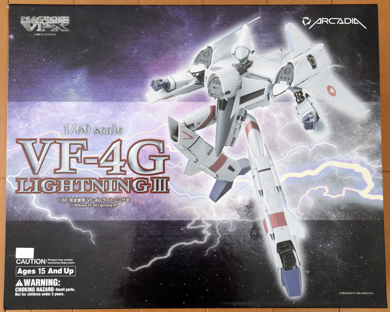 1/60 VF-4G Lightning III Transformable (Macross Digital Mission VF