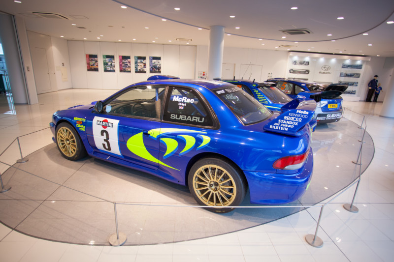 The Tamiya 1/24 Subaru Impreza WRC in Monte Carlo Rally Scheme