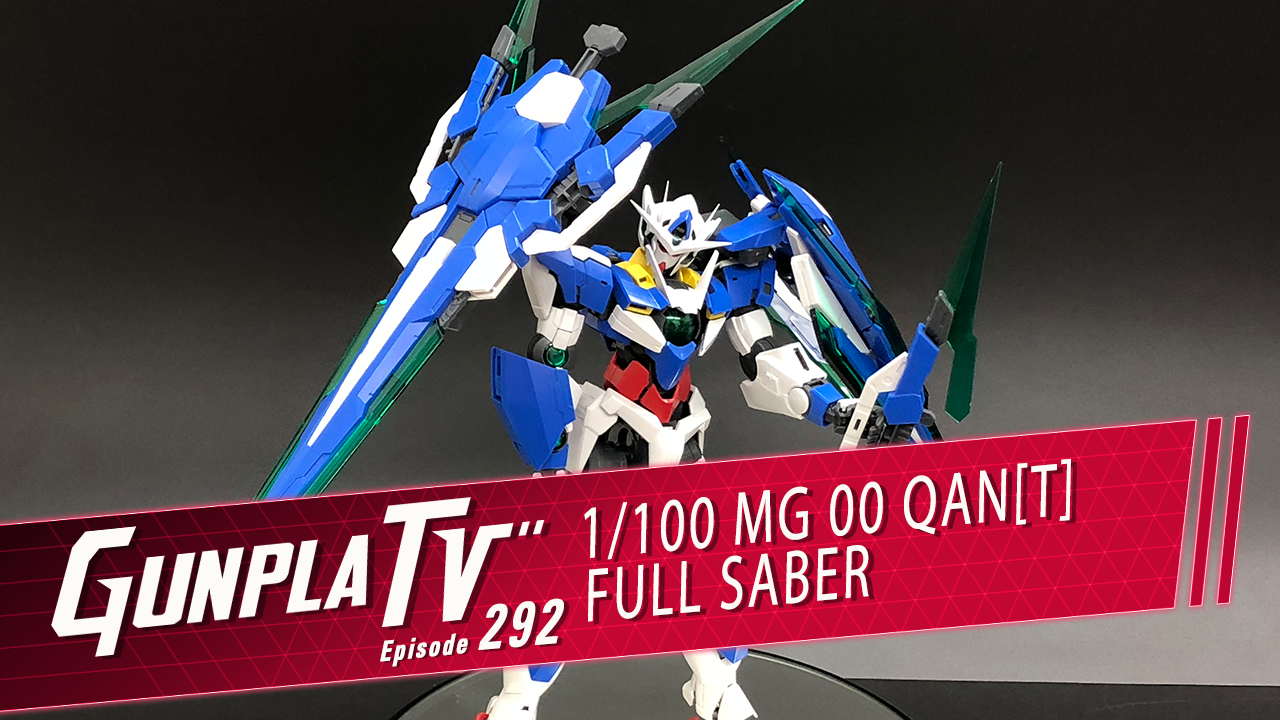  Bandai Hobby MG 1/100 00 QAN[T] Full Saber Mobile Suit Gundam  00V: Battlefield Record : Toys & Games