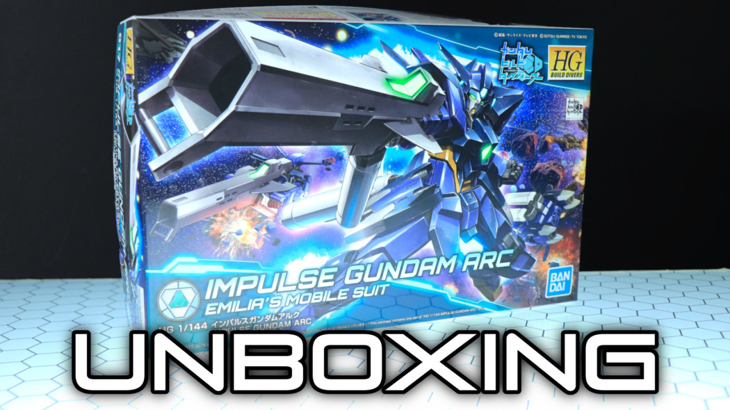 HGBD Impulse Gundam Arc Unboxing