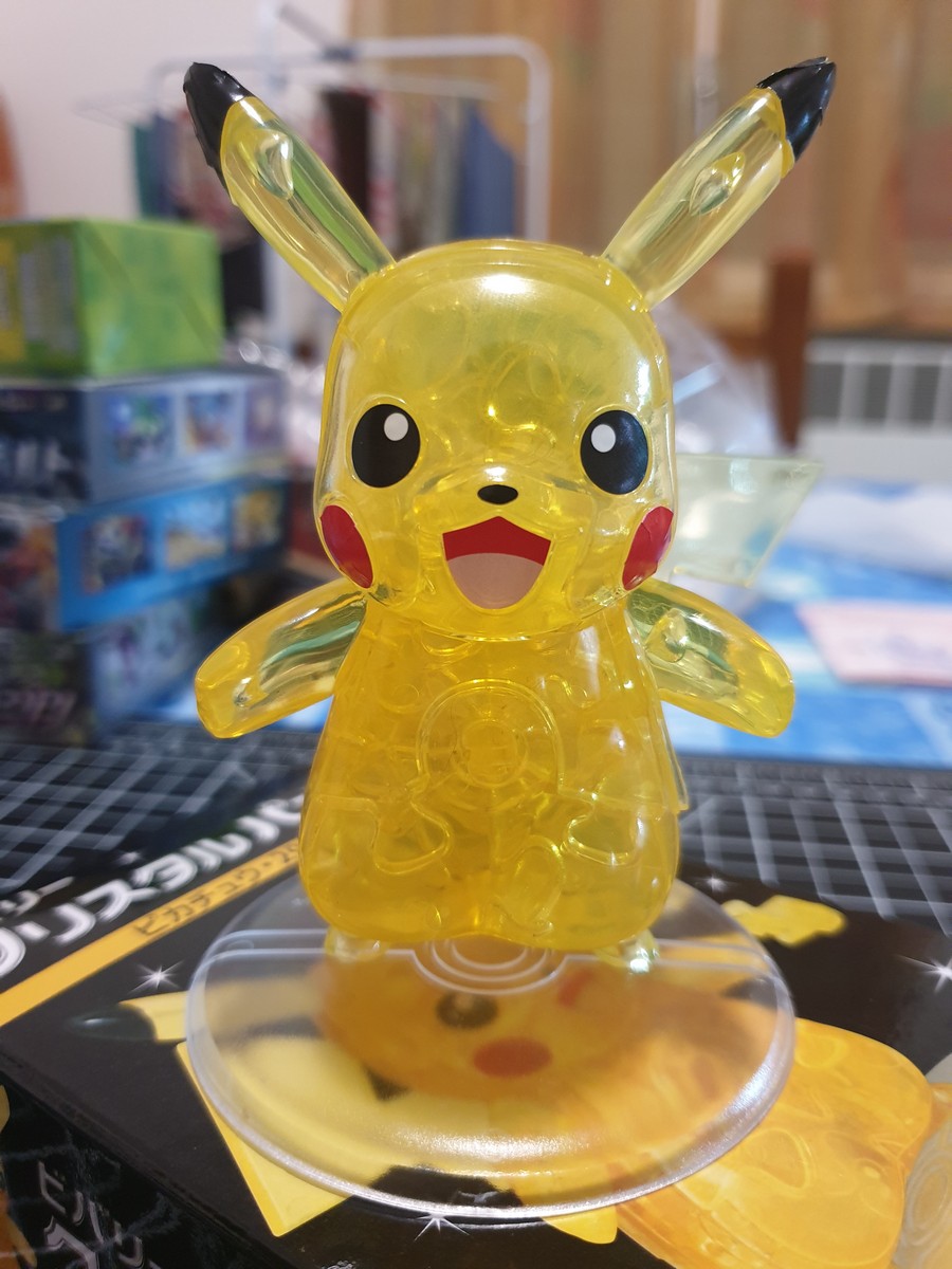 Pokemon puzzles: Crystal Puzzle and Kumu Kumu Puzzle Mini Pikachu