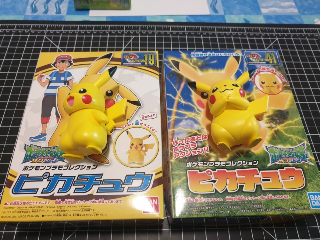 Pokemon Plamo Collection Pikachu N.19 and N.41 (Part 2)