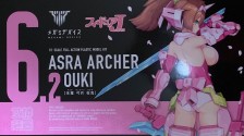 Figure Japan Asra Archer Ouki Megami Device Unboxing