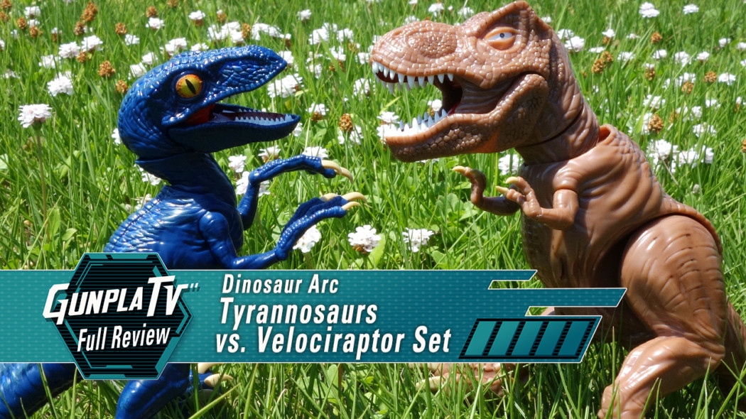 Gunpla TV – Dinosaur Arc: T-Rex vs. Velociraptor