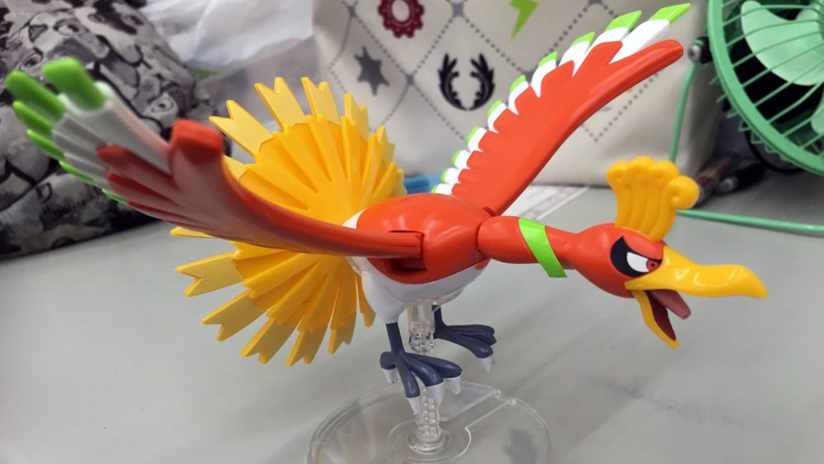  Bandai Hobby Ho-Oh Pokemon, Spirits Pokemon Model Kit : Arts,  Crafts & Sewing