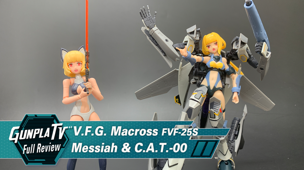V.F.G. Macross F VF-25S Messiah & C.A.T.-00