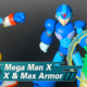Gunpla TV – Mega Man X & Mega Man X Max Armor