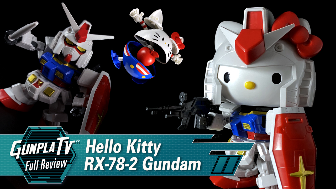SD Ex-Standard Hello Kitty x RX-78-2 Gundam Figure Model Kit Random Hidden Price 