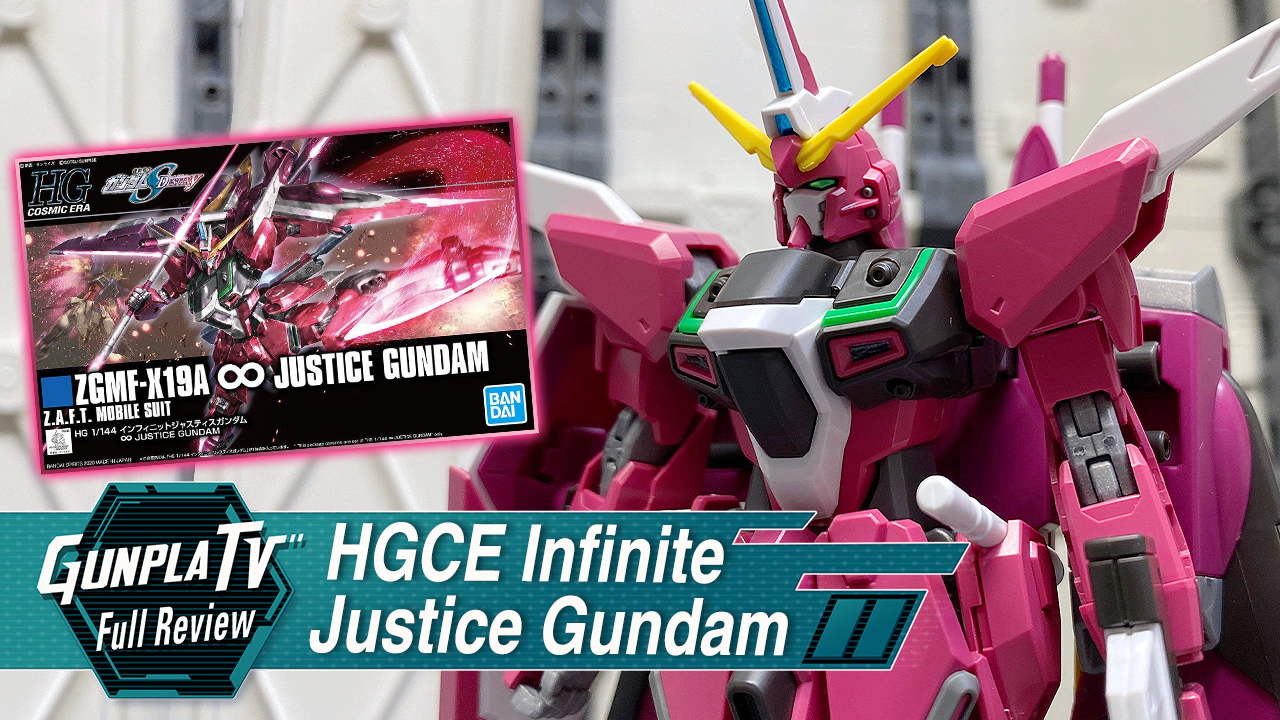 Gunpla Tv Hg Infinite Justice Gundam Hobbylink Tv
