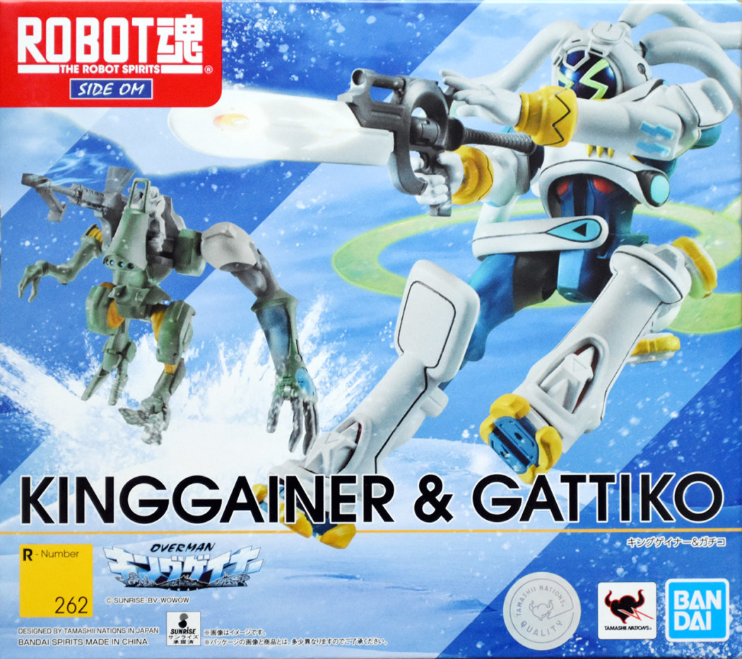 Robot Damashii Overman King Gainer & Gachico Unboxing