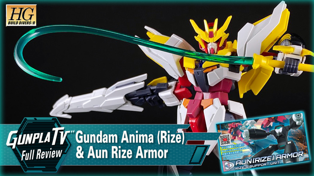 HGBD:R Gundam Anima (Rize) & Aun Rize Armor