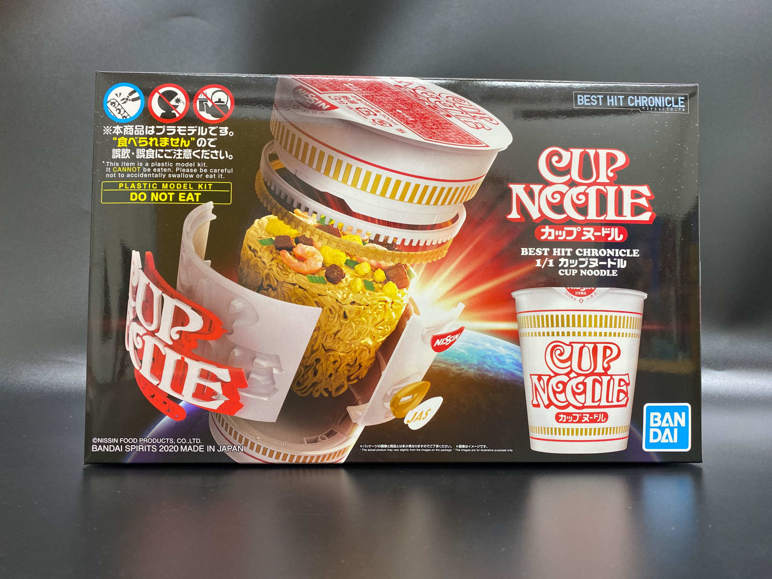 BEST HIT CHRONICLE Cup Noodle 1/1 Color Coded Plastic Model Japan Import 