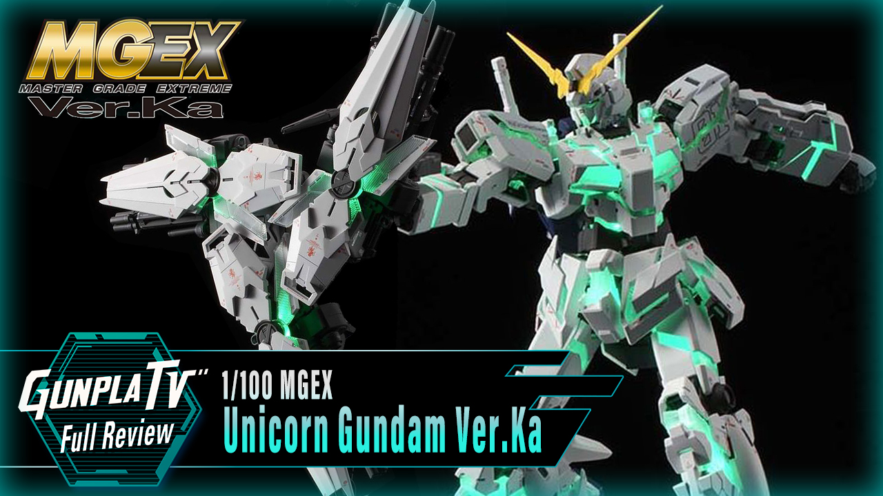 Gunpla Tv Mgex Unicorn Gundam Ver Ka Review Hobbylink Tv