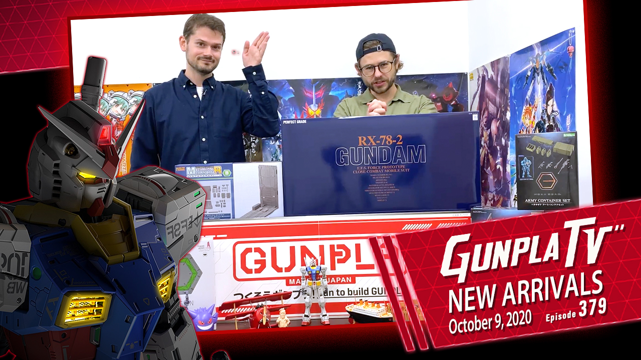 Gunpla Tv Episode 379 New Releases For October 9 Hobbylink Tv