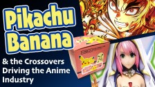 Pikachu Banana & Anime in Japan