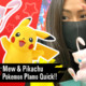 Pokemon Plamo Quick!! Pikachu & Mew