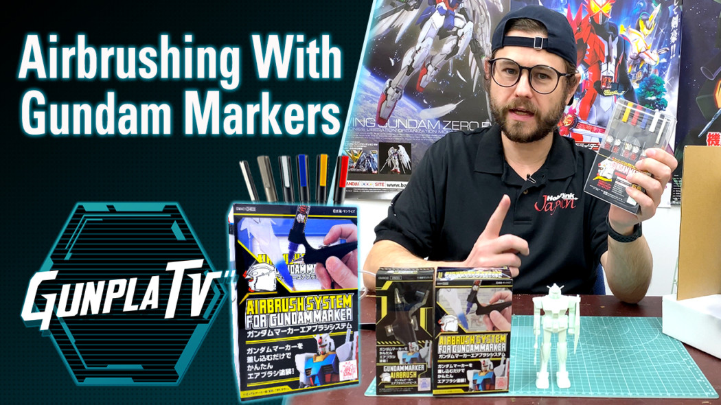 Airbrushing With Gundam Markers