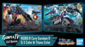 Gunpla TV – HGBD:R Core Gundam II G-3 & Titans Colors