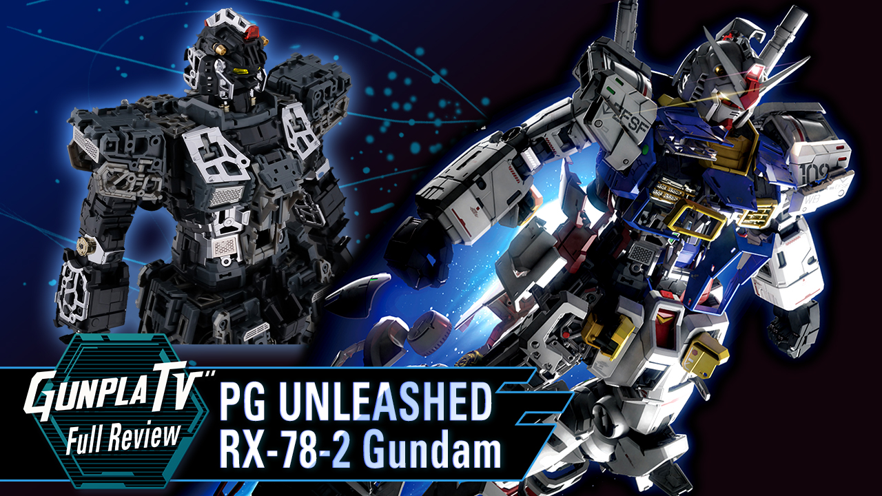 PG UNLEASHED Mobile Suit Gundam RX-78-2 Gundam 1/60 scale Color-coded Gunpla