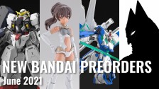 New Bandai Gunpla & Plamo Preorders – June 2021