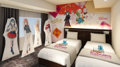 Love Live’s Nijigaku Hotel Rooms