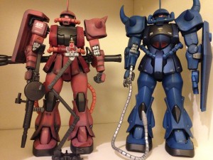 Bandai MG MS-07BbGouf - Airbrushing - 20